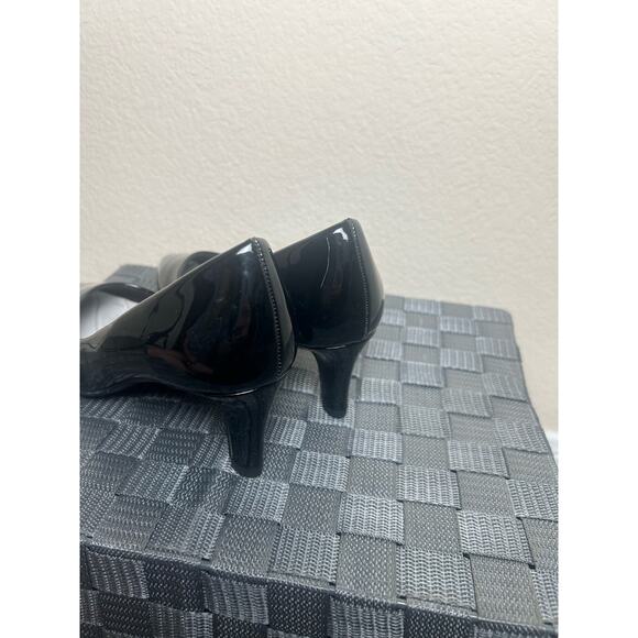 NEW Easy Street Pointe Pumps Black Heels Women's Size 6.5 Pointed Toe Classic - Picture 10 of 11